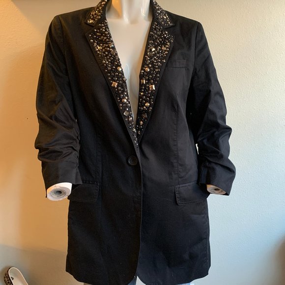 COPY - 💐Express embellished blazer - Picture 1 of 12